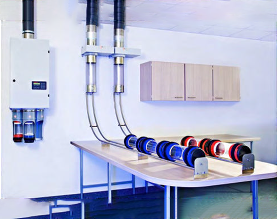 Multi-Load and Rail Set-up - Aerocom’s AC3000