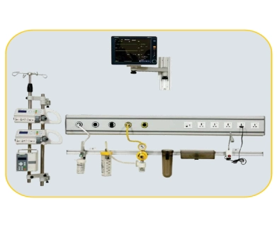 Bedhead Panel – Horizontal Care Unit (Medio Series)